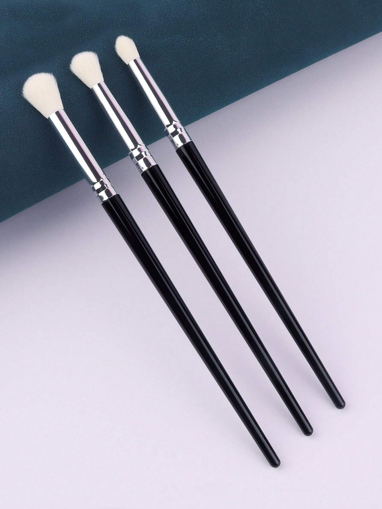 Brush Bristle Set - 8pcs Champagne Gold Eyeshadow Brush Set,