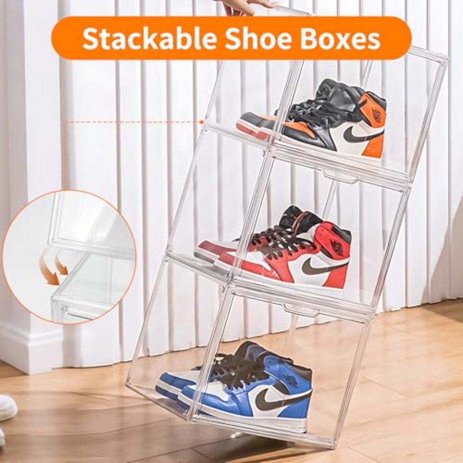 Pack Clear Acrylic Sneaker Sho - đánh giá và giá Shoe Box Display