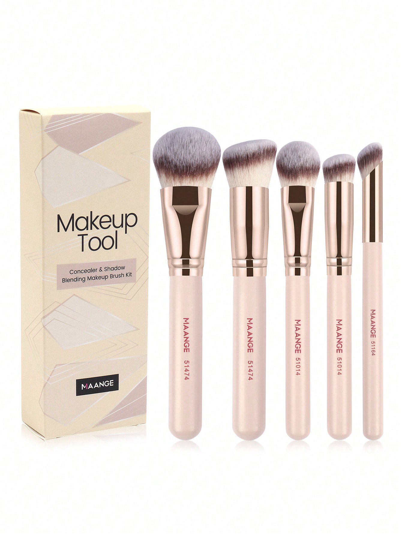 MAANGE 2/4/5pcs Professional M - đánh giá và giá Brush Bristle Set