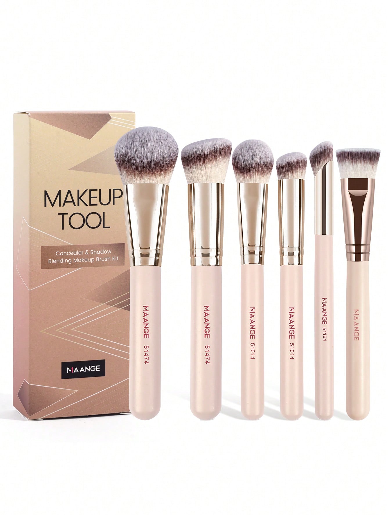 MAANGE 2/4/5pcs Professional M - đánh giá và giá Brush Bristle Set