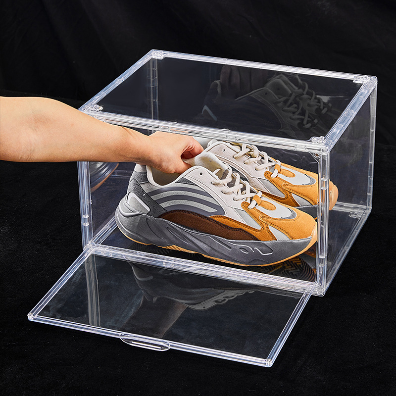 Fully Transparent AJ Shoe Box  - đánh giá và giá Shoe Box Display