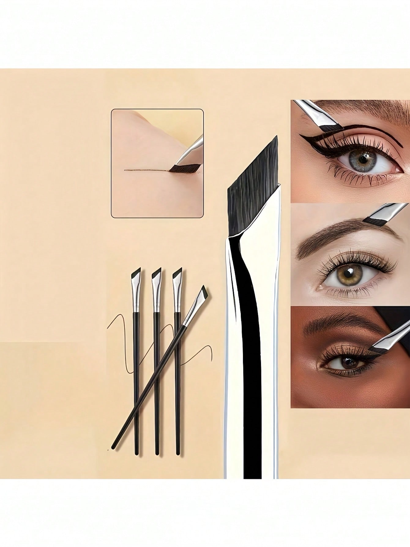 5/7-Piece Precision Eye Makeup - đánh giá và giá Brush Bristle Set