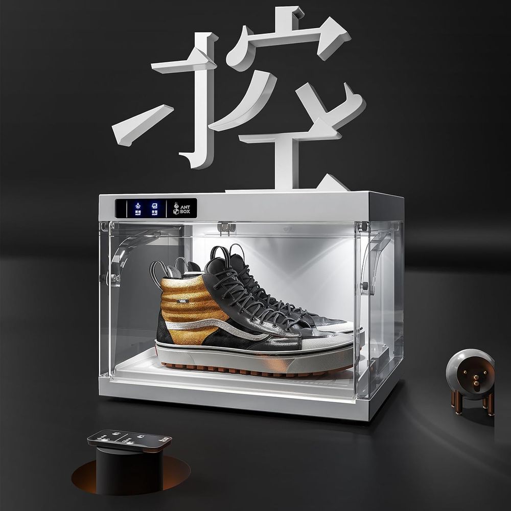 Smart LED Shoe Organizer, Clea - đánh giá và giá Shoe Box Display