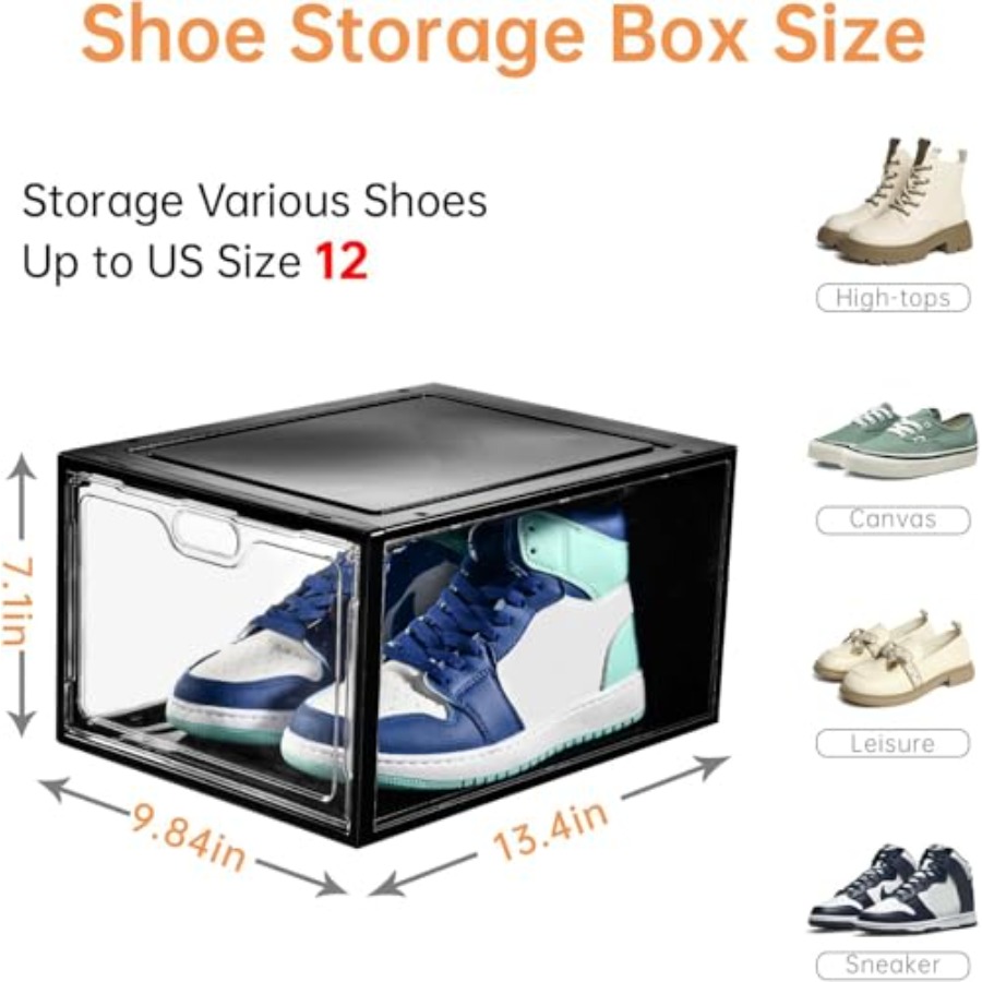 Pack Large Shoe Storage Box, S - đánh giá và giá Shoe Box Display