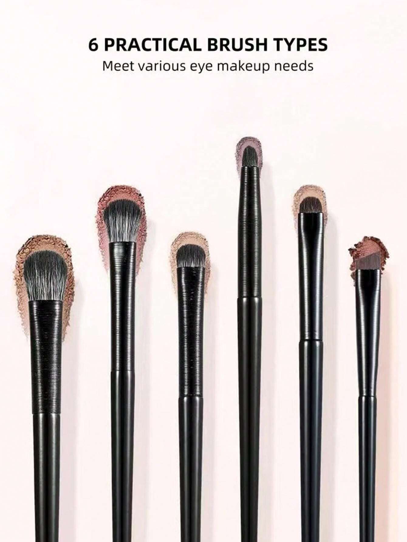 8pcs Champagne Gold Eyeshadow  - đánh giá và giá Brush Bristle Set