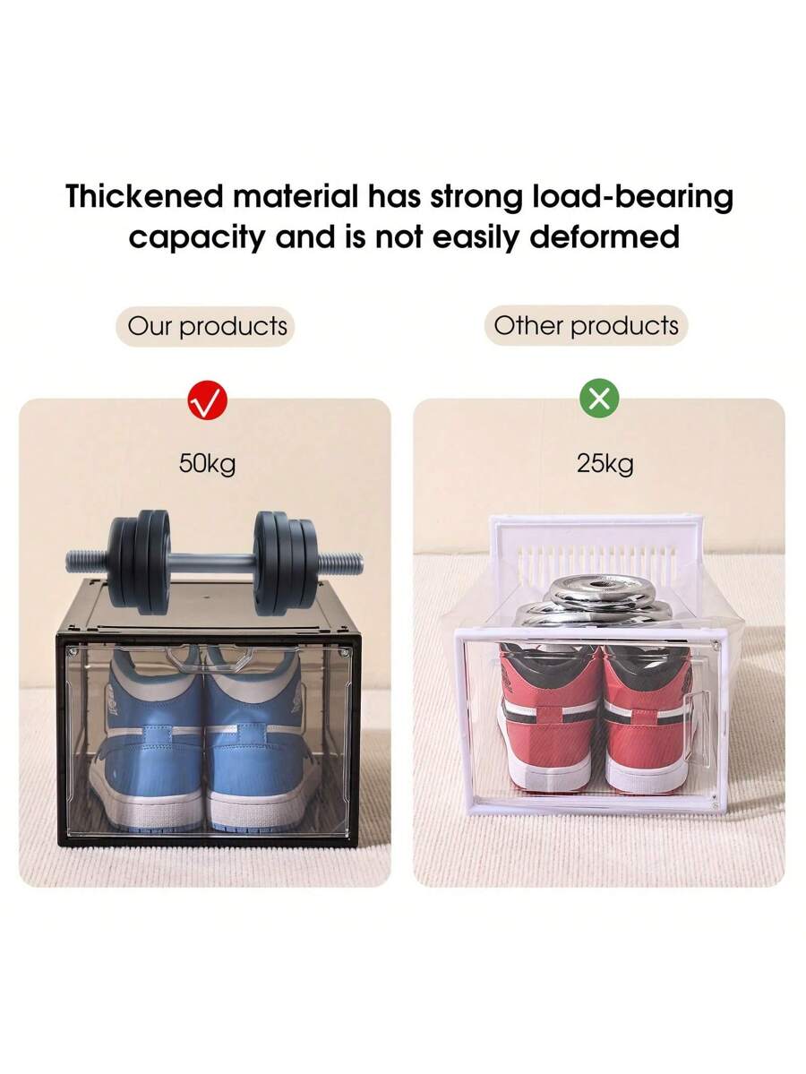 Stackable Transparent Shoe Sto - đánh giá và giá Shoe Box Display