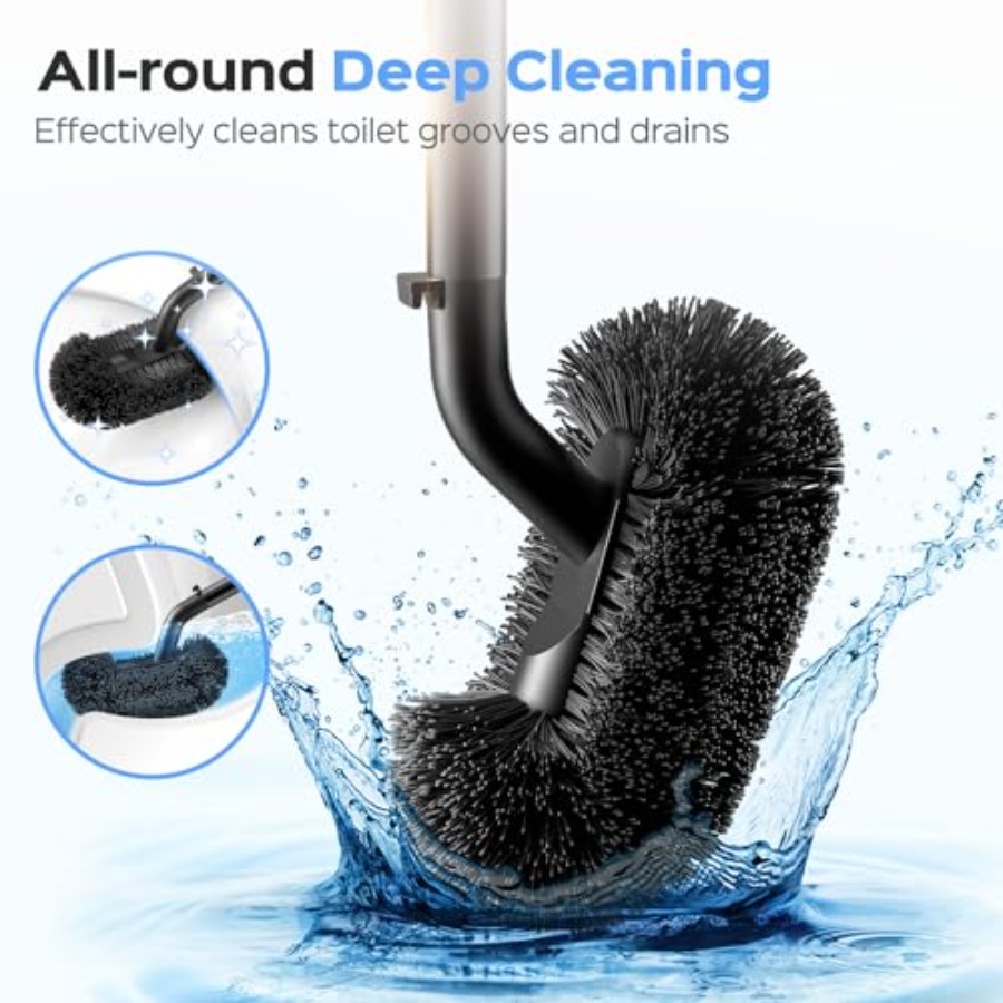 Toilet Plunger and Brush Set:  - đánh giá và giá Brush Bristle Set