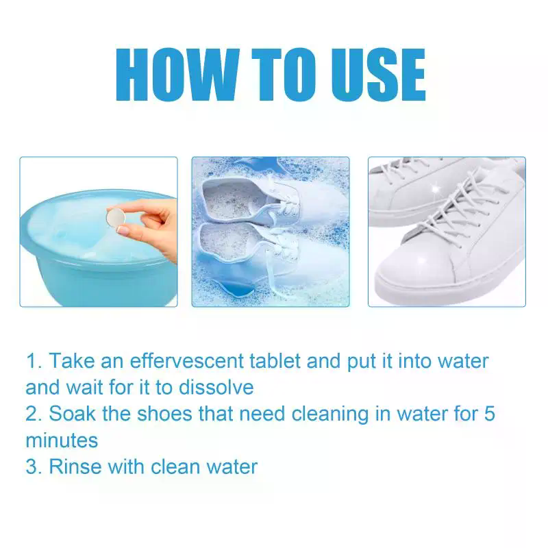 Shoe Cleaning Tablets Sneakers - đánh giá và giá Sneaker Care Pack